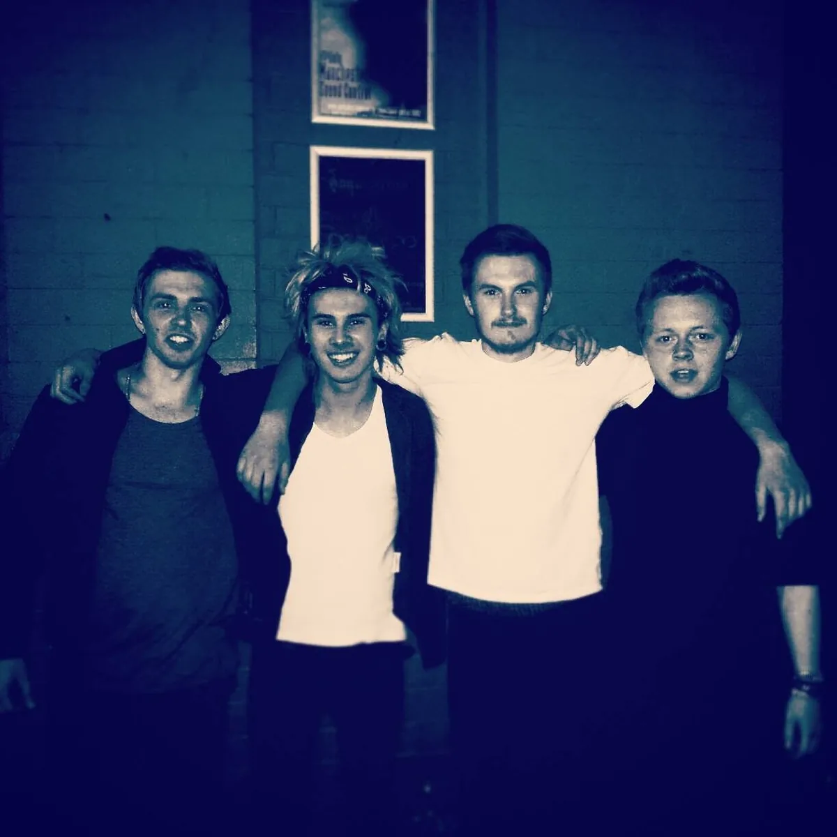 The band · after the show