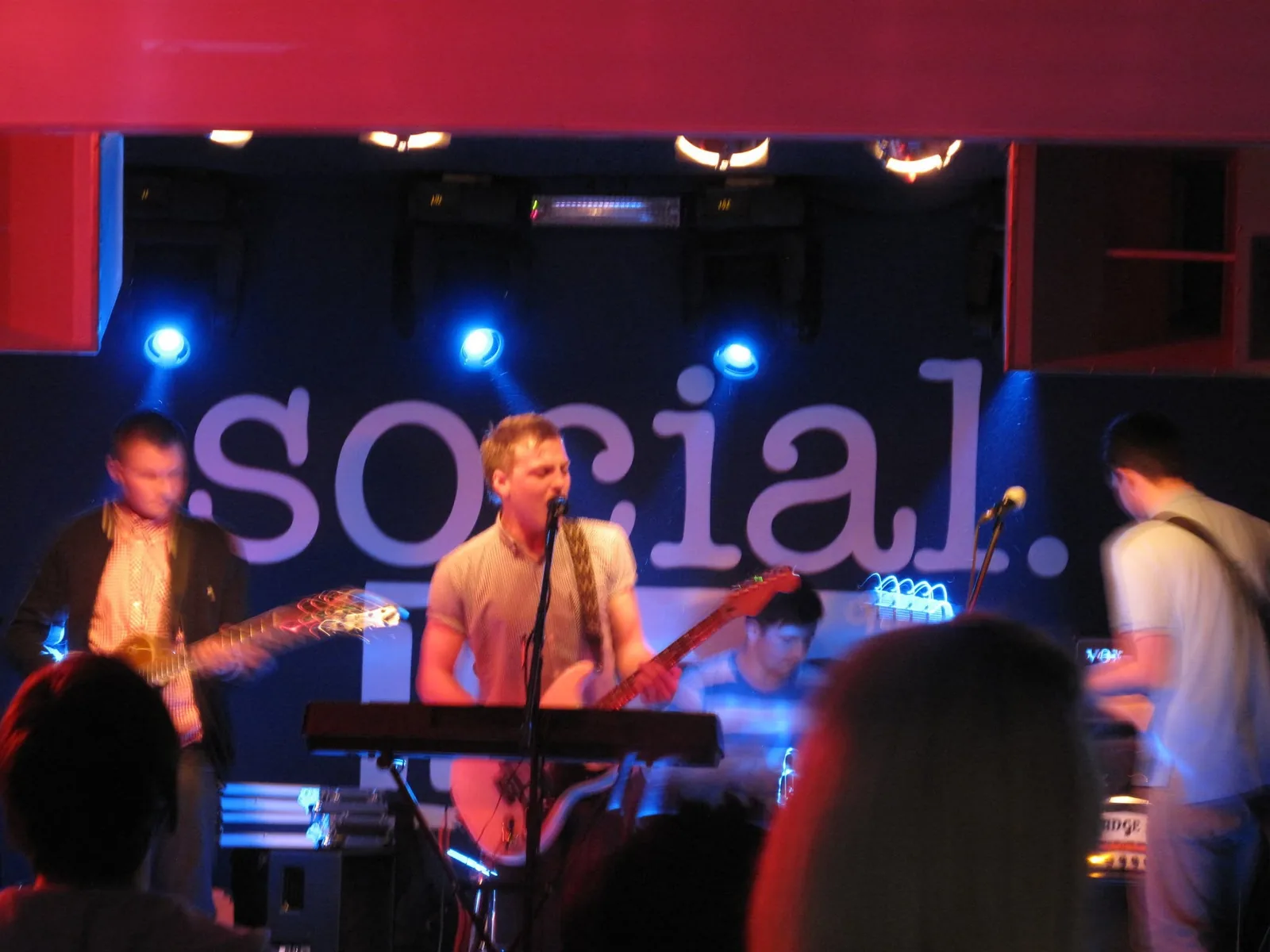 Live on keys and vocals